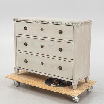 A Gustavian style dresser, end of the 19th century.