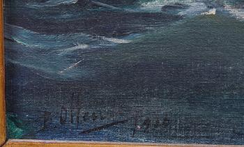 RODD OTTERBERG, olja på pannå, sign o otydl dat.