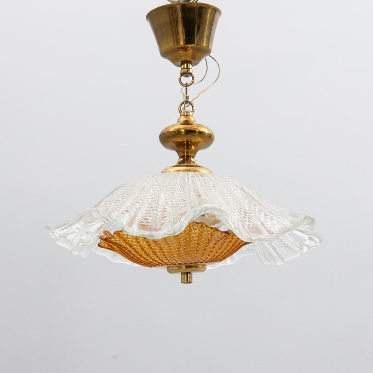 Ceiling lamp, Fåglavik, mid-20th century.