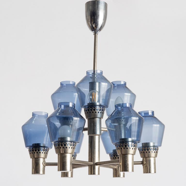 Hans-Agne Jakobsson, a model 'T 753/9' ceiling lamp, Markaryd, Sweden.