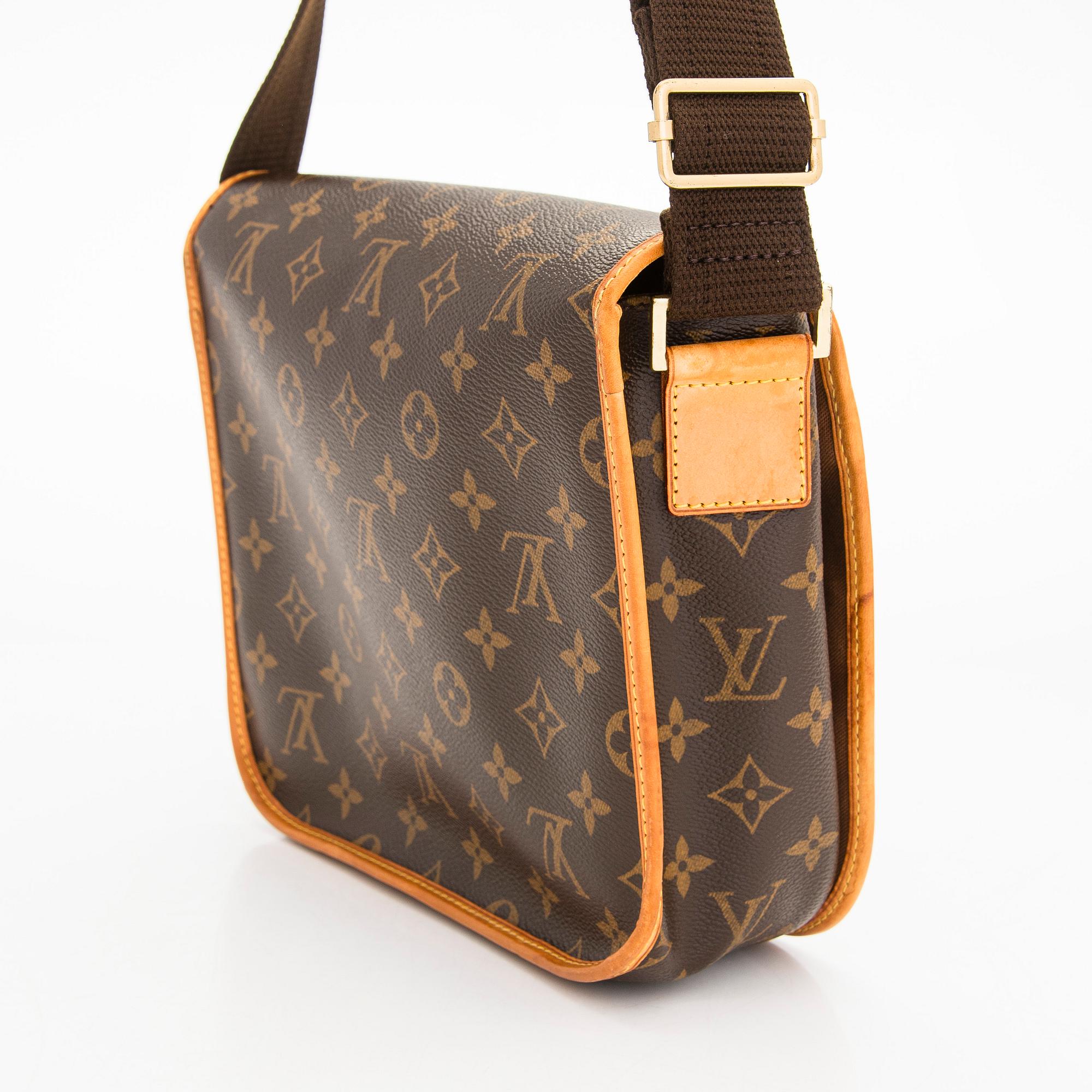 Louis Vuitton, a Monogram Canvas 'Bosphore Messenger PM' bag.