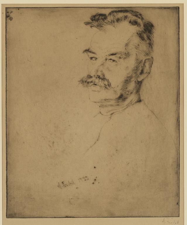 Axel Fridell, "Gruvarbetare från Falu gruva" (Morbror I).