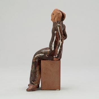 Lisa Larson, A unique Lisa Larson stoneware sculpture, Gustavsberg Studio 1970's.