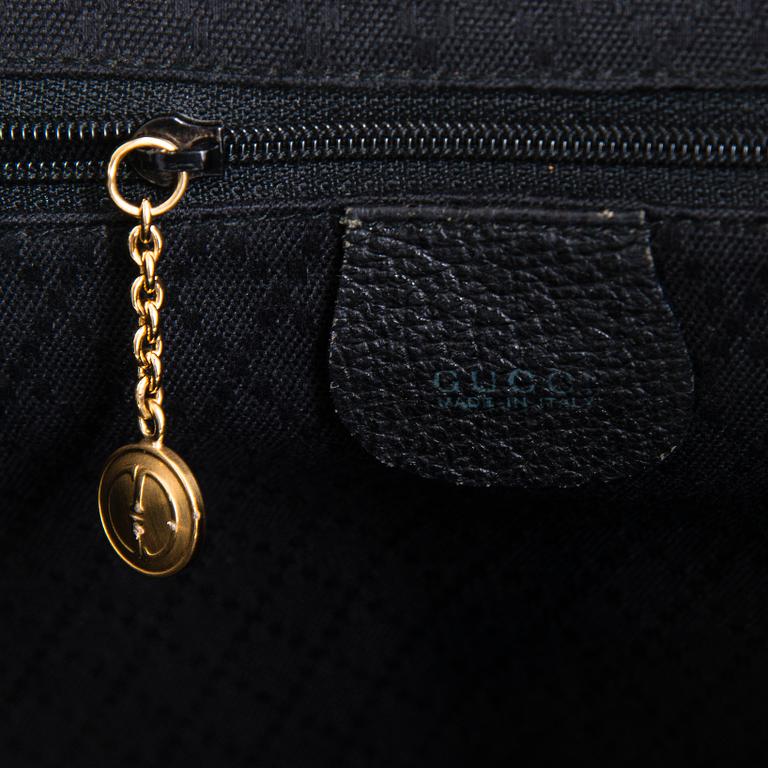 Gucci, A 'Bamboo' backpack.