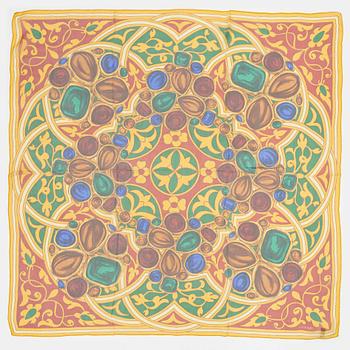 Chanel, a silk scarf.