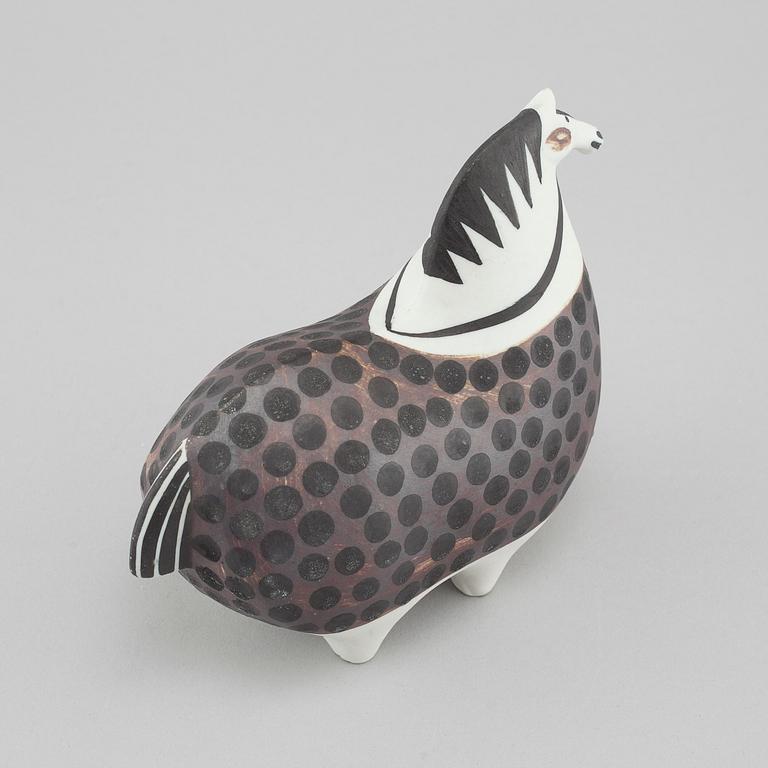 STIG LINDBERG, figurin, stengods, Gustavsberg, signerad samt med studiohanden.