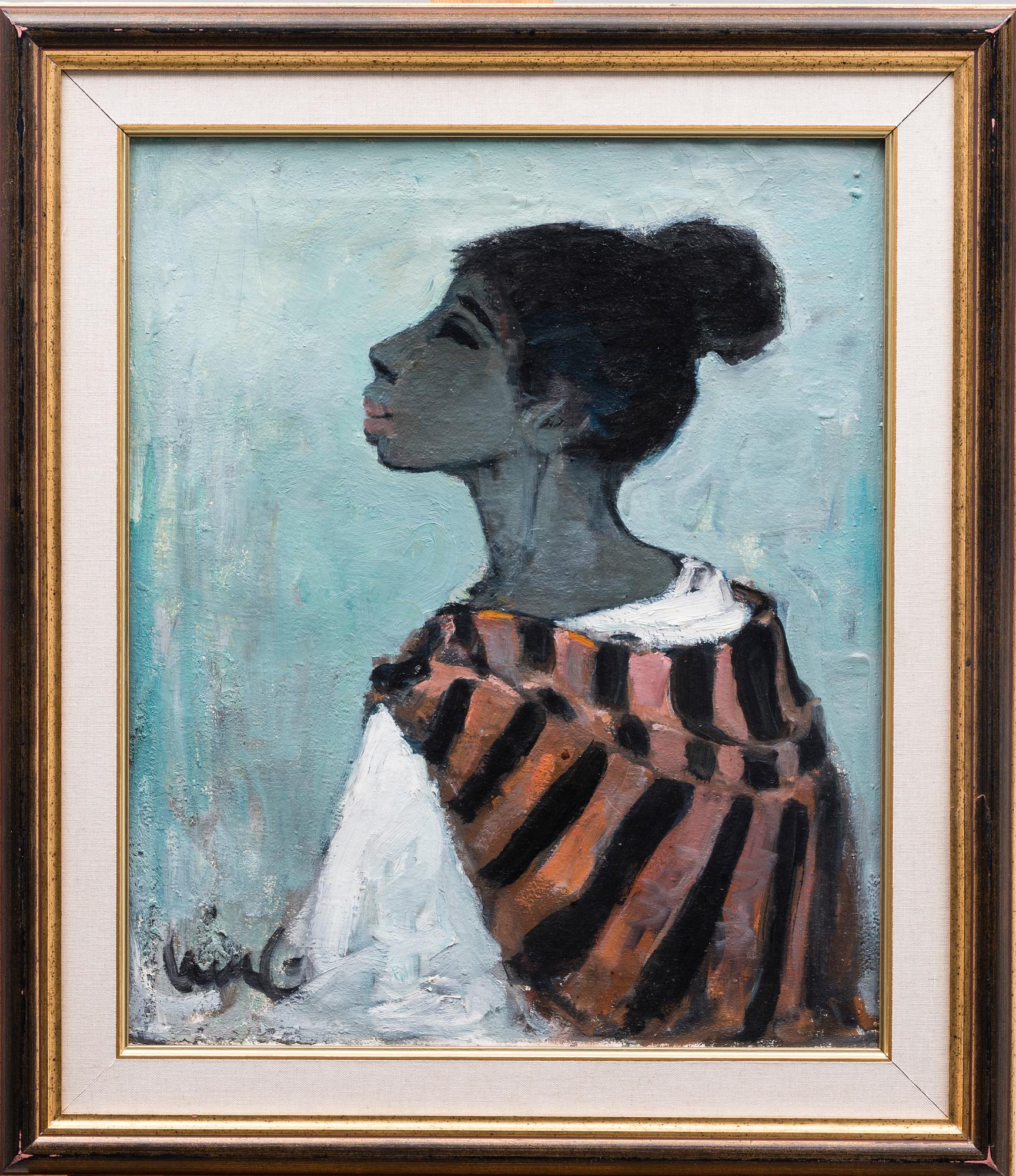 OLAVI LAINE, olja på duk, signerad.