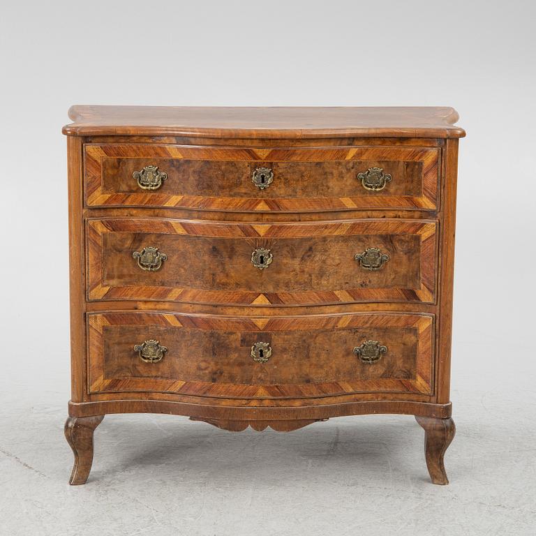 Byrå, senbarockstil, 1800-talets slut.