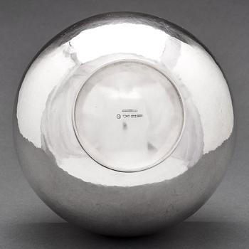 W.A. Bolin, a large sterling bowl, Stockholm 1988.