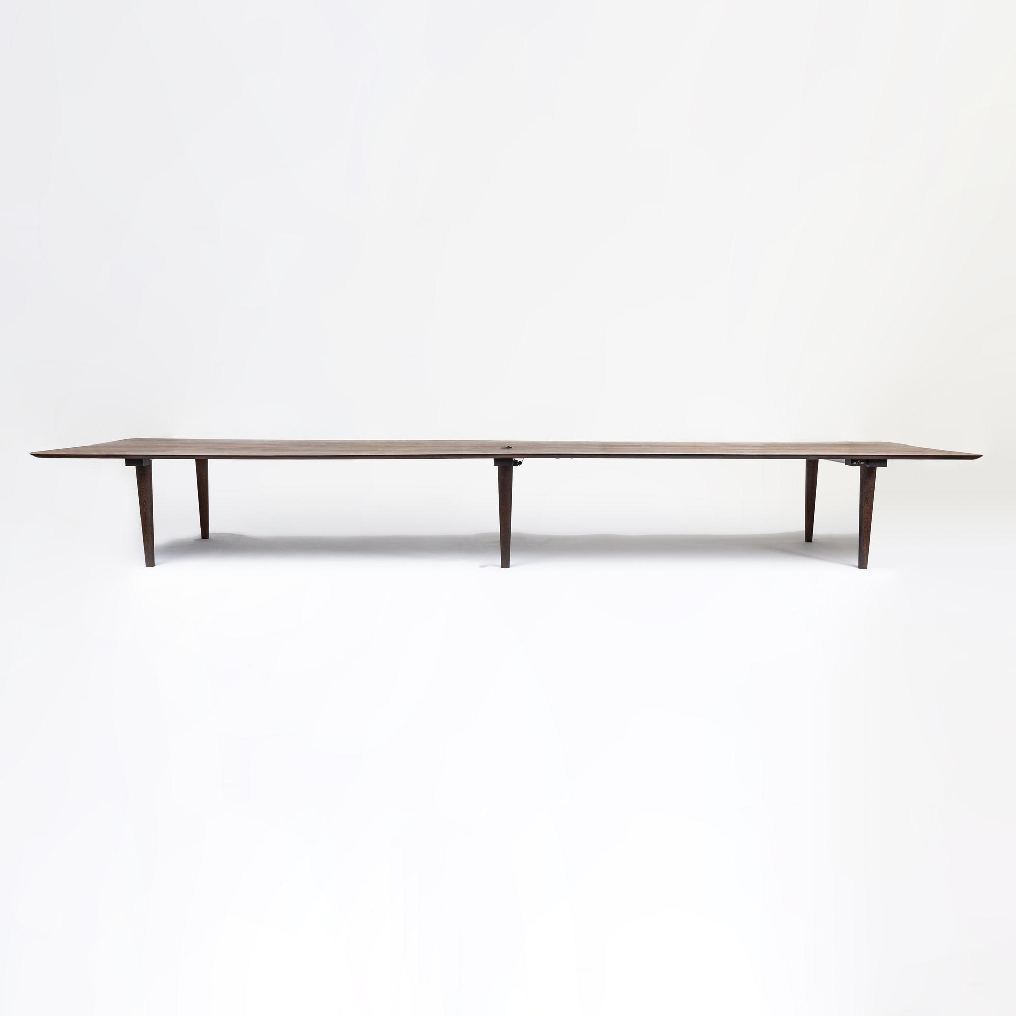 Claesson Koivisto Rune, a unique Panga Panga wood 'Kalahari' table. Custom made by Mabeo, Botswana, 2010.