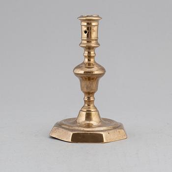 LJUSSTAKE, brons, 1600-tal.