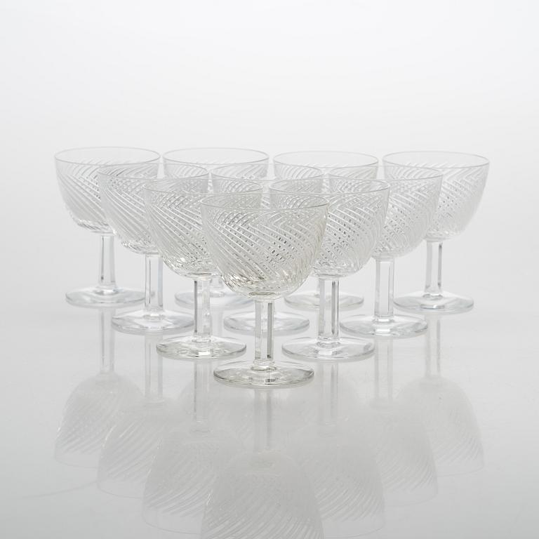 Kaj Franck, Twelve 'Virve' drinking glasses for Nuutajärvi Notsjö.