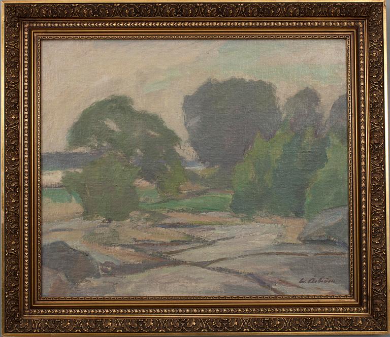 WERNER ÅSTRÖM, olja på duk, sign.