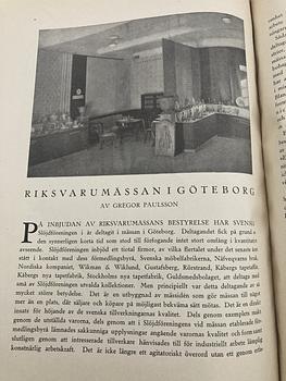 Carl Malmsten, karmstolar, ett par, Swedish Grace, Svenska Möbelfabrikerna Bodafors, 1920-tal.