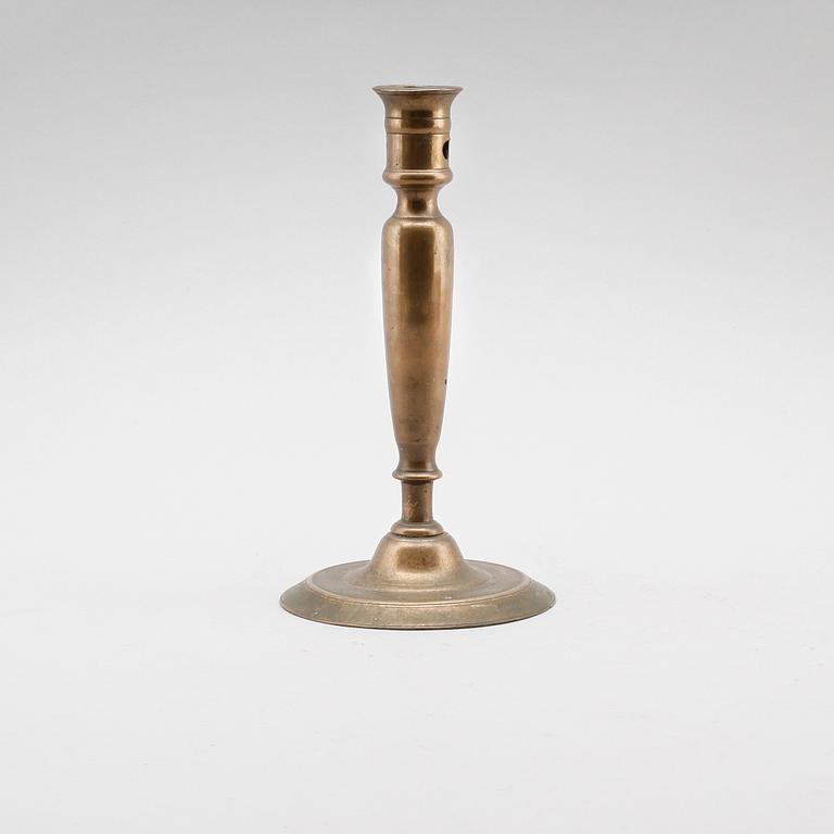 LJUSSTAKE, mässing, 1500-tal.