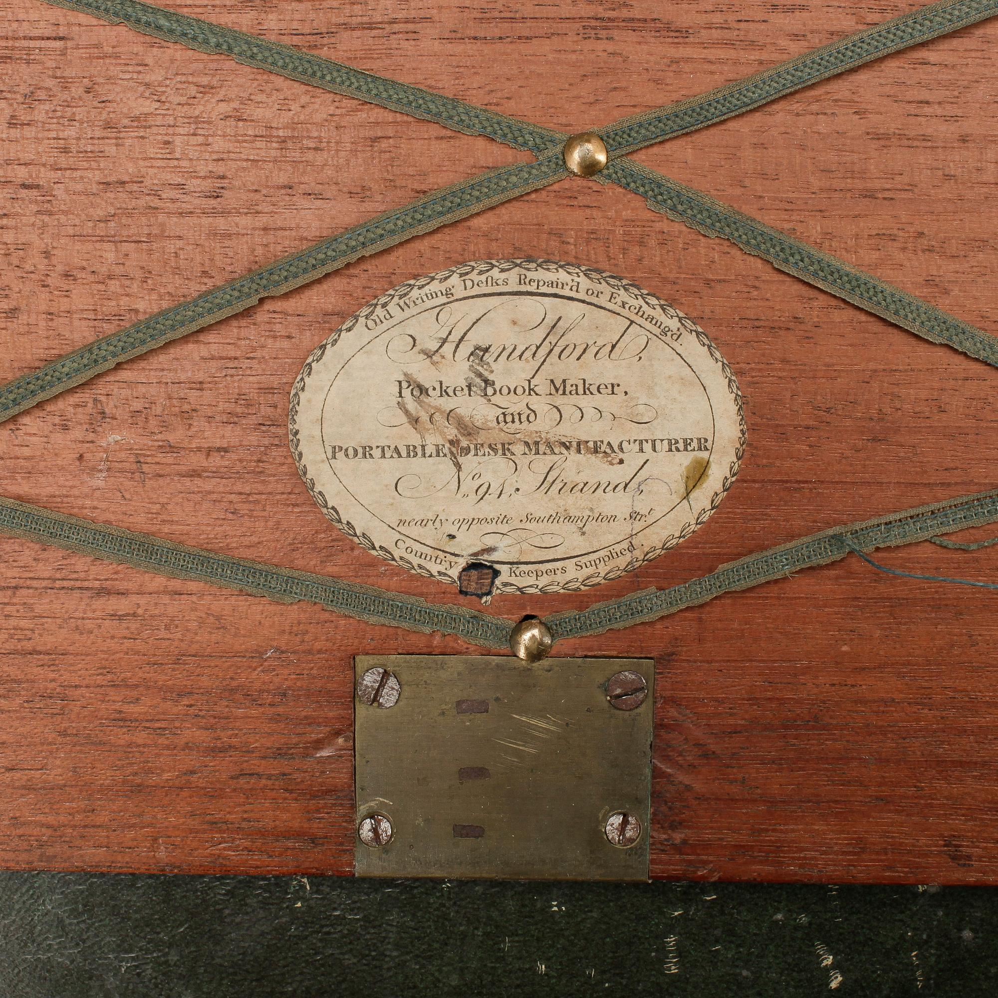 SKRIVSCHATULL, Handford, England, 1800-tal.