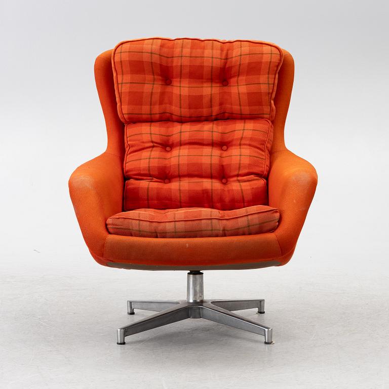 Alf Svensson, a 'Form 7' armchair, DUX, Sweden, 1970's.