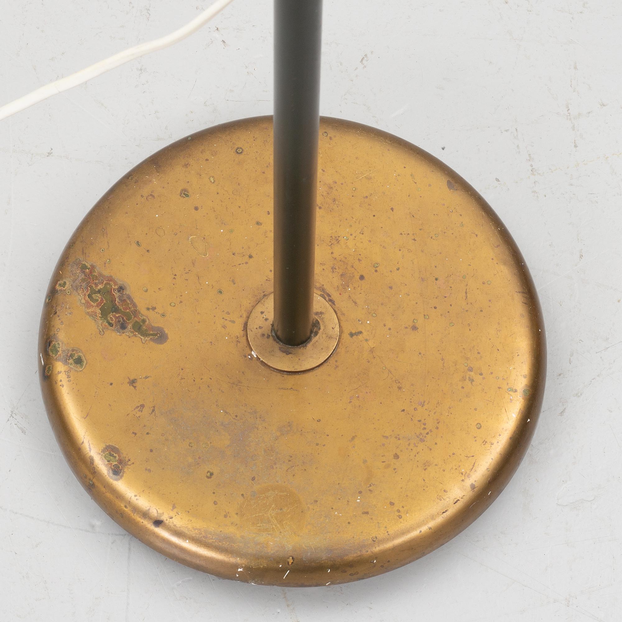 Harald Notini, a floor lamp model 15597, Arvid Böhlmarks Lampfabrik, Stockholm, 1950s.