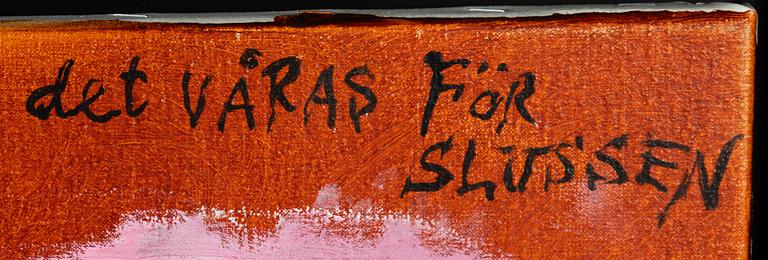 Madeleine Pyk, "Det våras för Slussen".