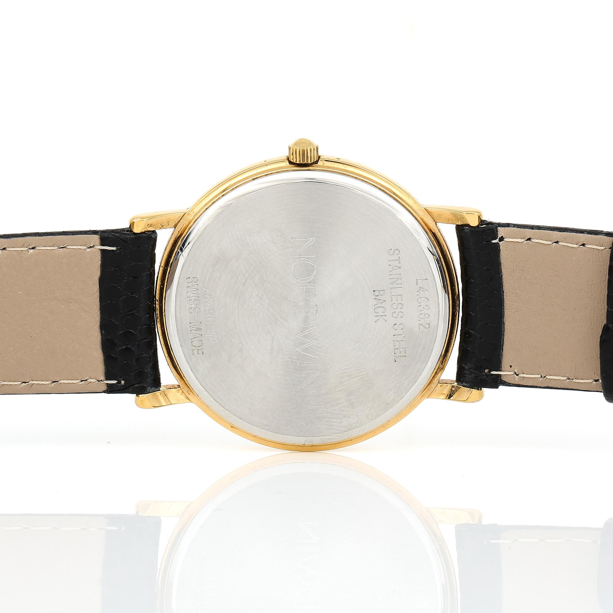 ARMBANDSUR, herr, stål och förgyllt stål, Longines.
