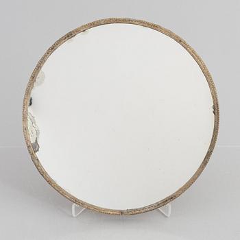A silverplated copper mirror, first part of the 20th century.