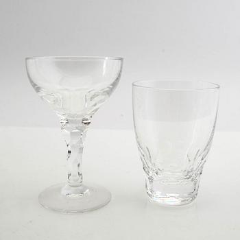 Ingeborg Lundin, Service 68 dlr "Carina" Orrefors, second half of the 20th century.