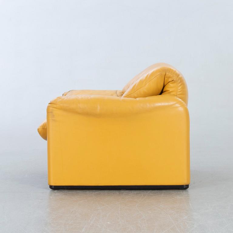 VICO MAGISTRETTI, fåtölj "Maralunga", Cassina 1900-talets senare del.