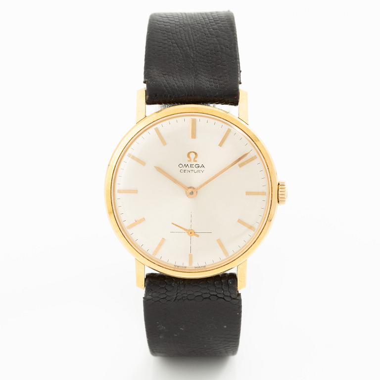 Omega, Century, wristwatch, 34 mm.
