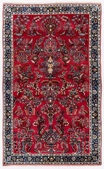 Carpet, Isfahan, approx. 260 x 160 cm.