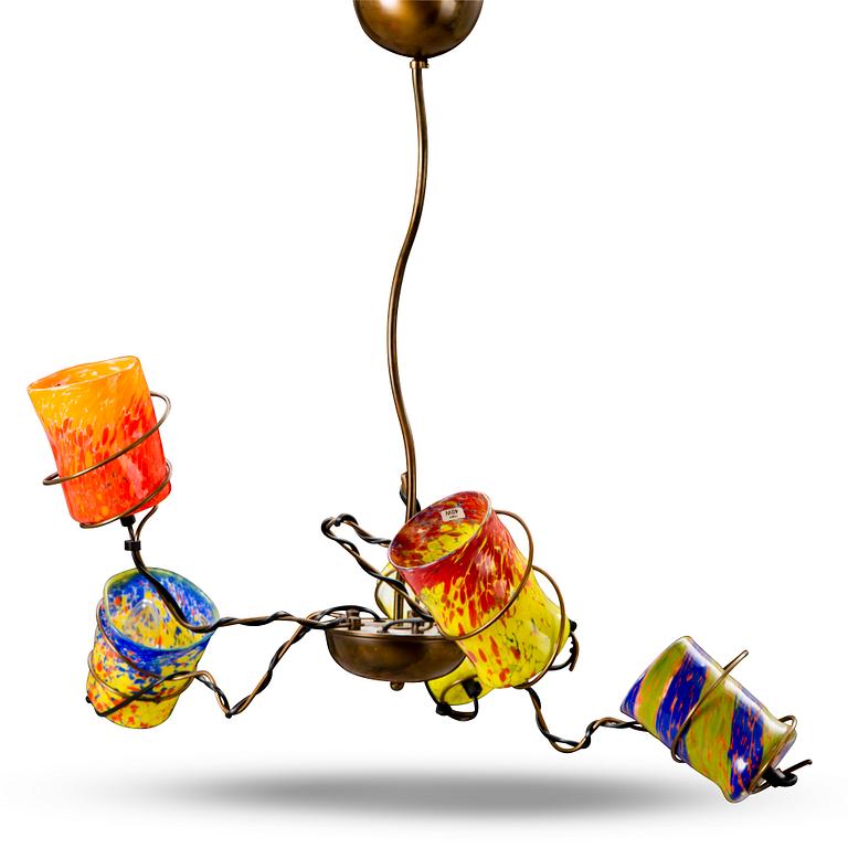 KATTOVALAISIN, "Gotodario/5", Goti Luminosi -sarjaa, Barovier&Toso, Murano, Italia, 1995-2008.