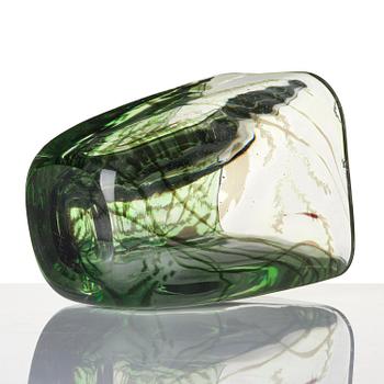 Edward Hald, a graal glass vase, Orrefors 1937, no 96.