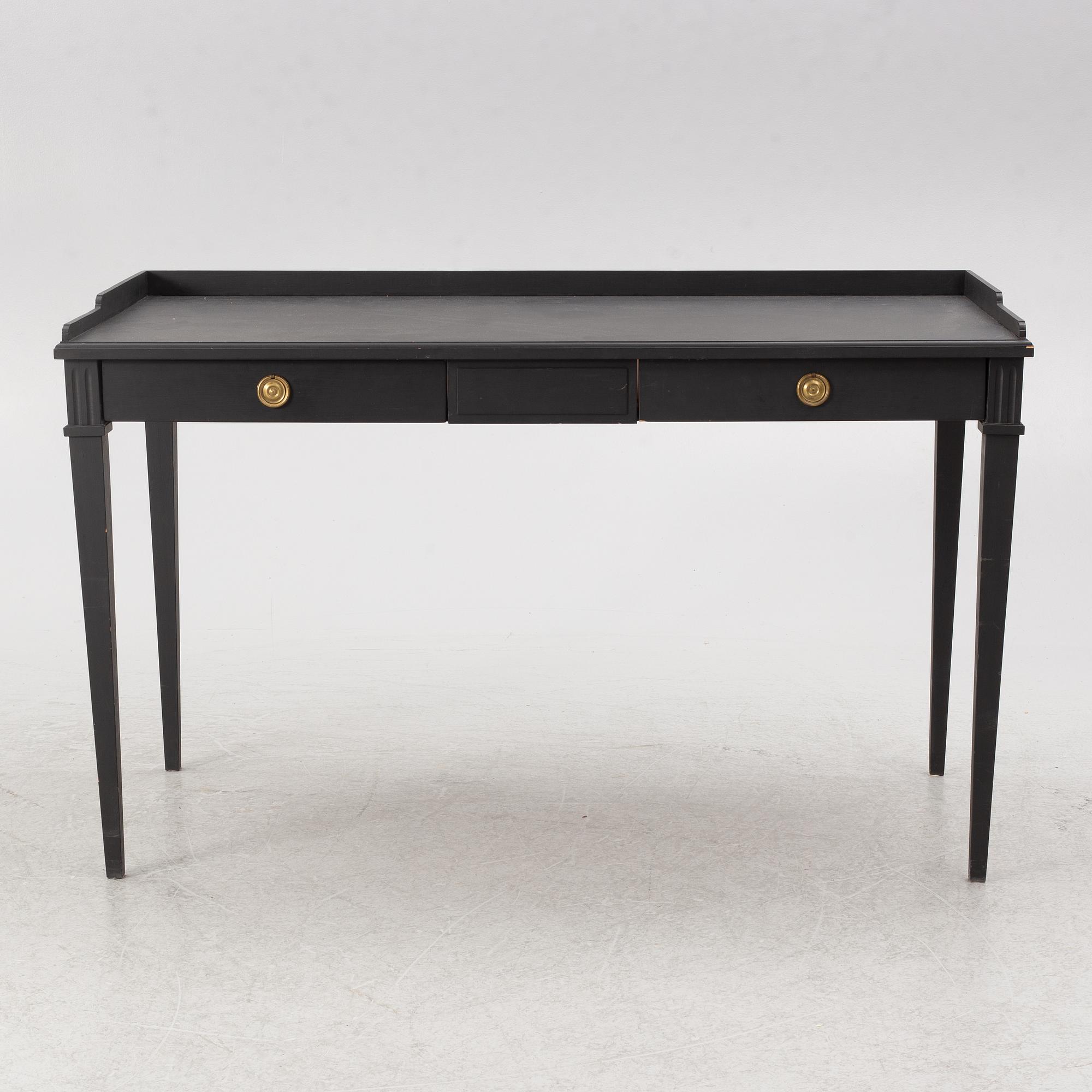 Desk, Gustavian style, late 20th century.