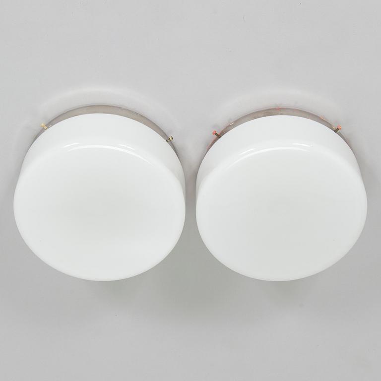 Paavo Tynell, A pair of 1930s ceiling light '2016', Taito.