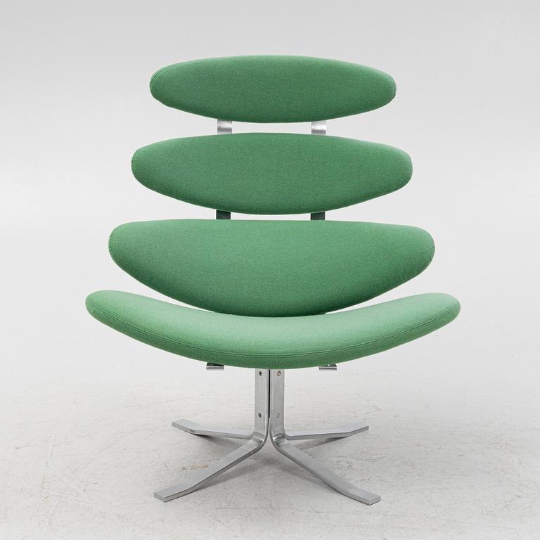 Poul Volther, fåtölj, "Corona EJ 5", Erik Jørgensen, Danmark.