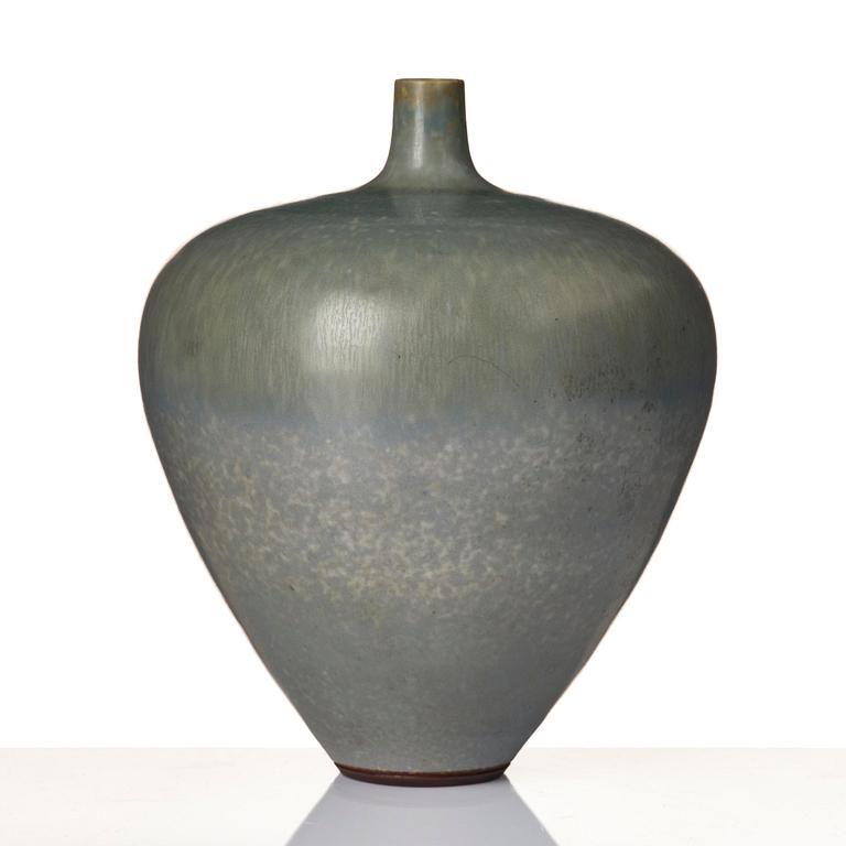 Berndt Friberg, a stoneware vase, Gustavsbergs studio, 1964.