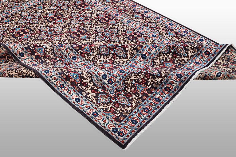 A carpet, Moud, ca 286 x 200 cm.