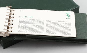 MINIATYRPLAKETTER, 100 st, sterlingsilver, Franklin Mints, 1900-talets fjärde kvartal.