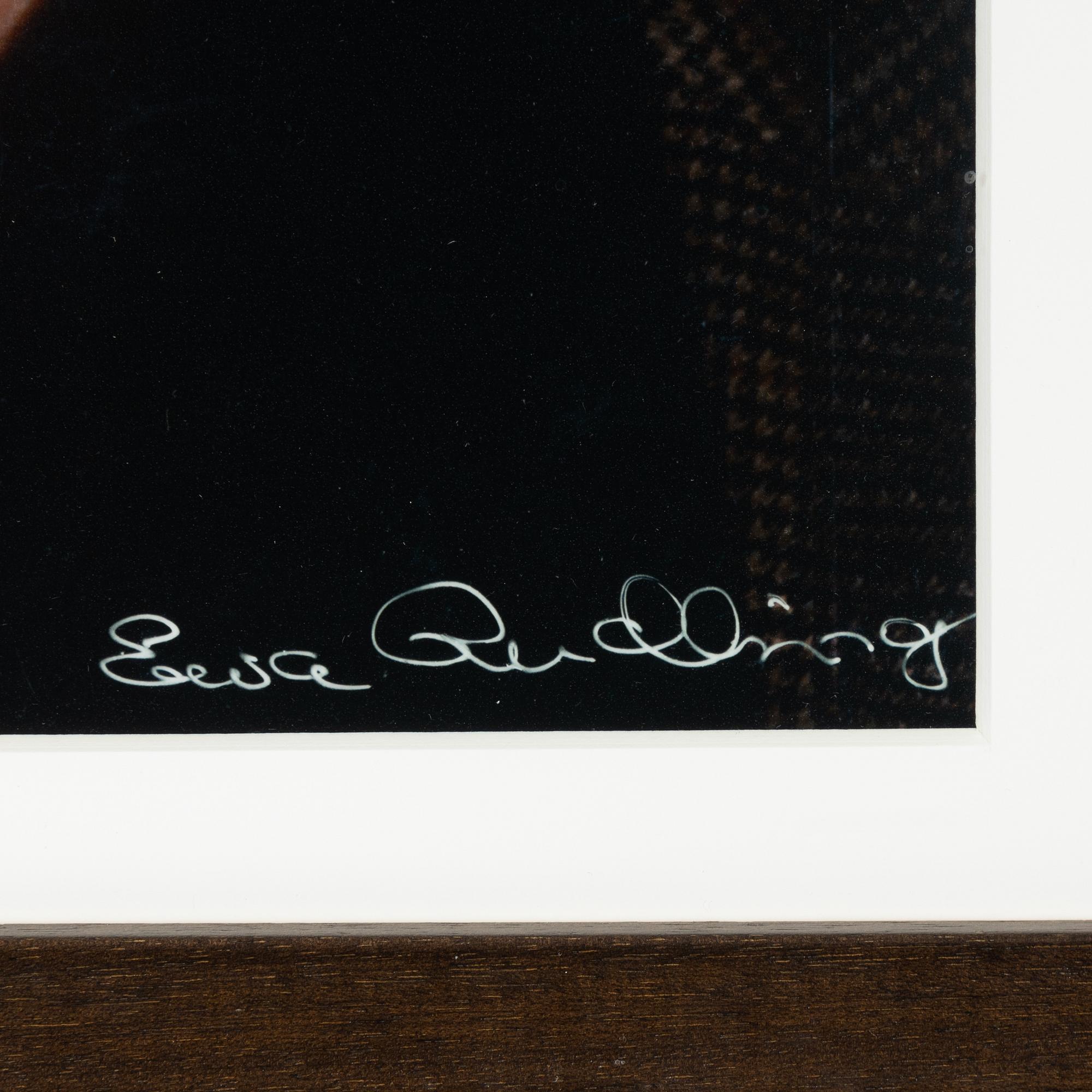 Ewa Rudling, photograph of Jack Nicholson, Paris, signed.