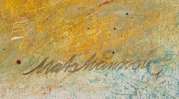 MATS MÅNSSON, olja på duk, signerad.