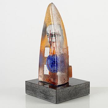 Bertil Vallien, sculpture, glass, Kosta Boda.