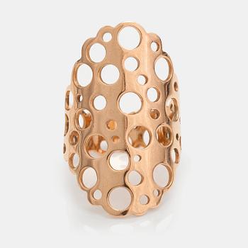 Liisa Vitali, Ring "Pitsi", 14K guld. Westerback, Helsingfors 1971.