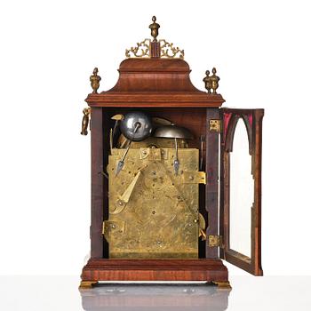 A George III musical bracket clock by Eardley Norton (watchmaker active in London 1762-94).