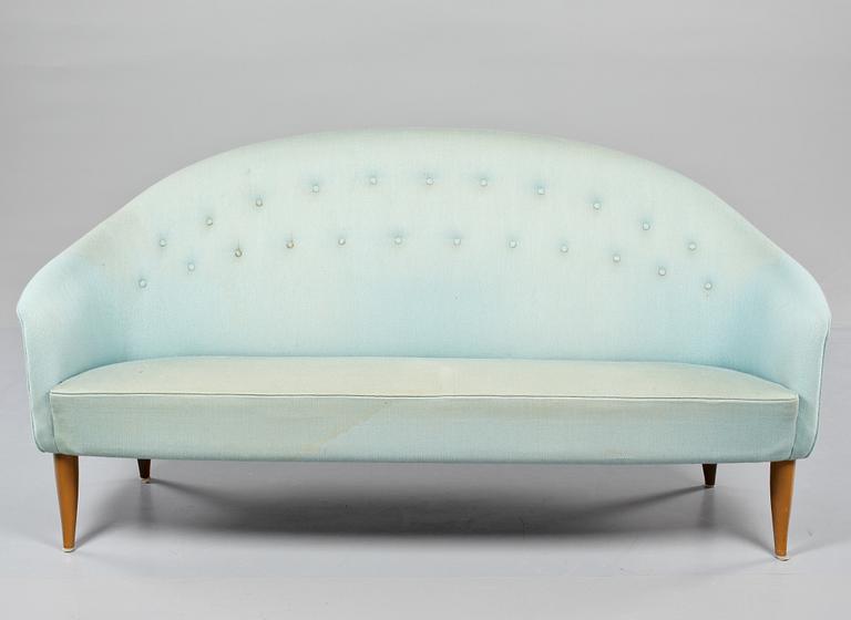 SOFFA samt FÅTÖLJ, "Paradiset", Kerstin Hörlin-Holmquist, NK:s Trivaserie, 1950/60-tal.
