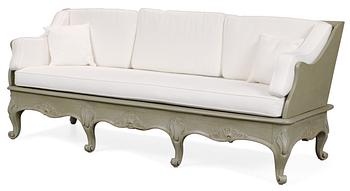 921. A Rococo sofa.