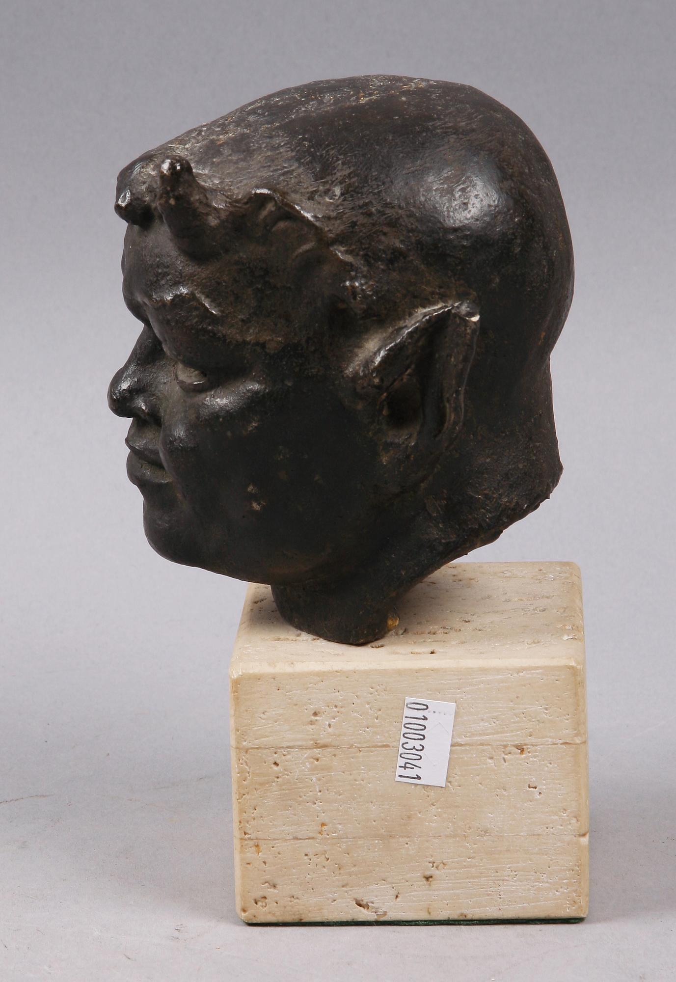 CONRAD CARLMAN, trol, skulptur, brons.