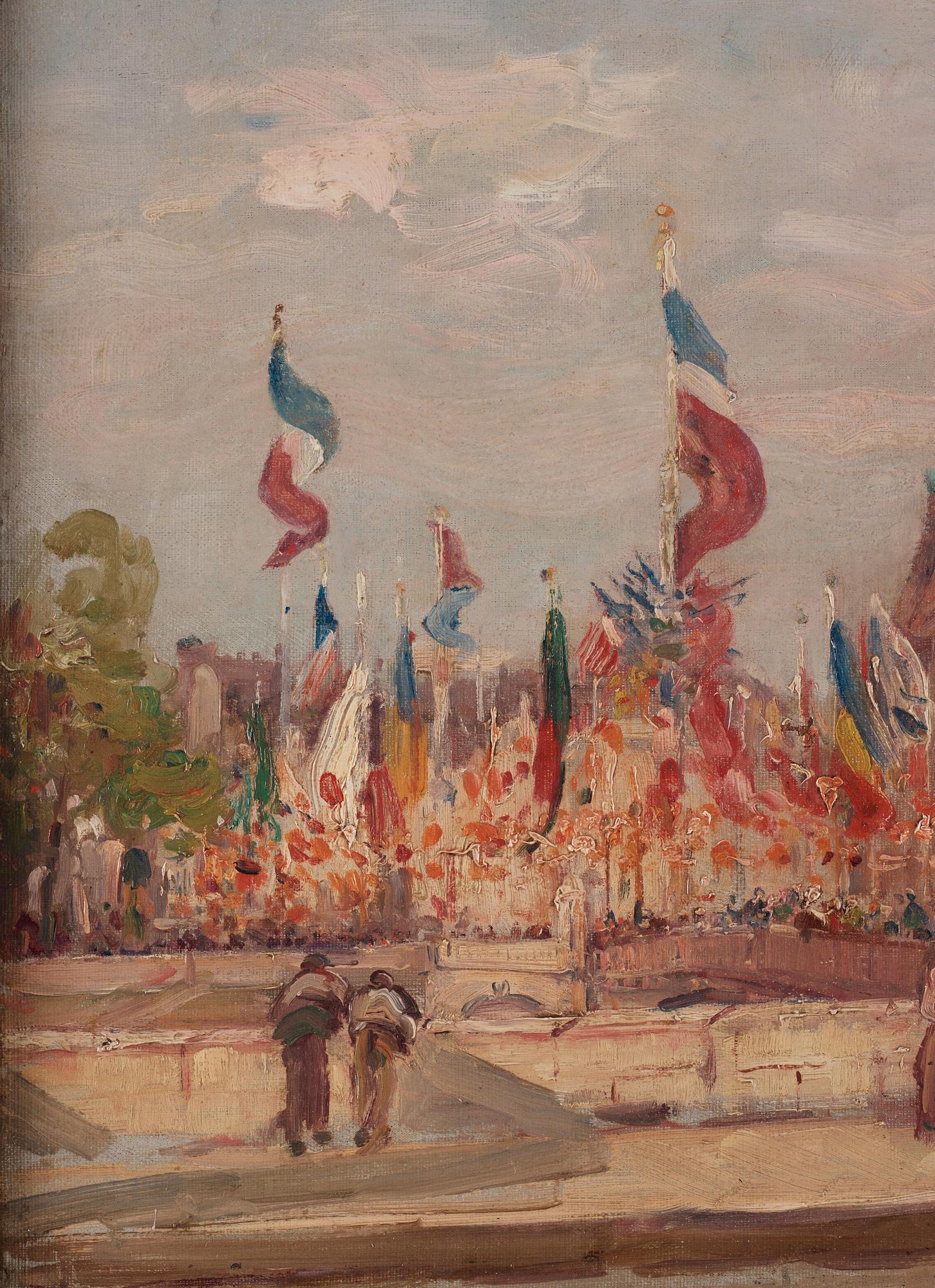 Gustave Madelain, "Paris 14 juli".