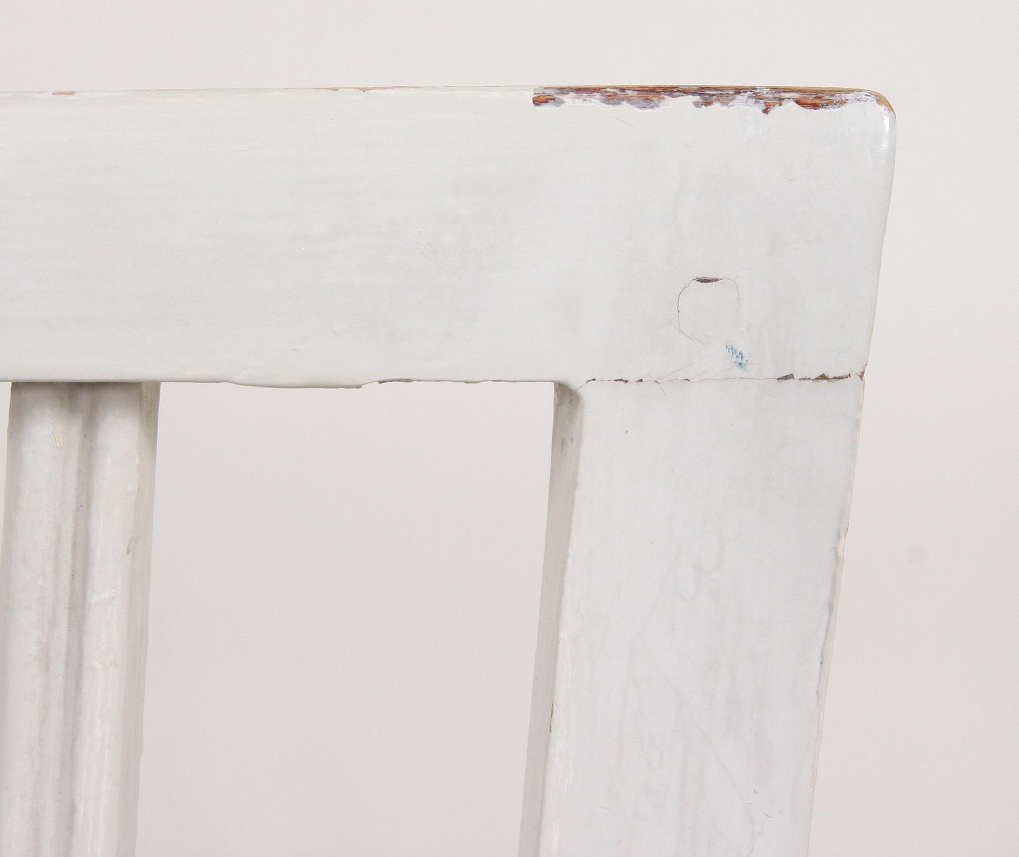 STOLAR, 4 st, gustavianska, provinsarbete, 1700-/1800-tal.