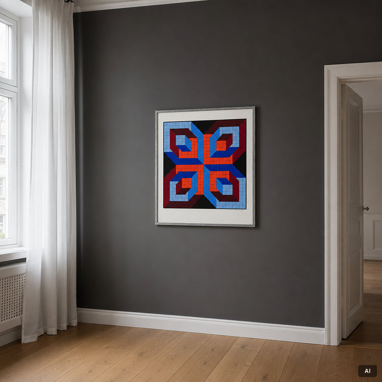 Victor Vasarely, Untitled from: "Jalons".