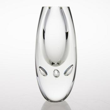 A 'Claritas' glass sculpture signed Timo Sarpaneva 34/1986.