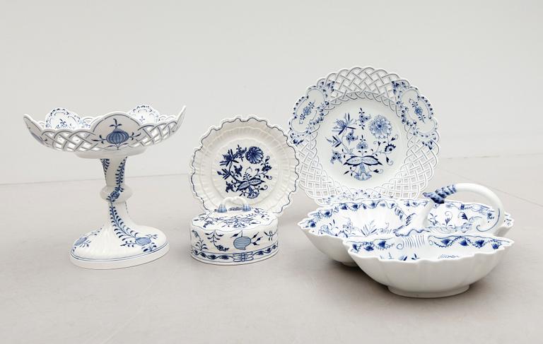 SERVISPORSLIN, 8 delar, Meissen.